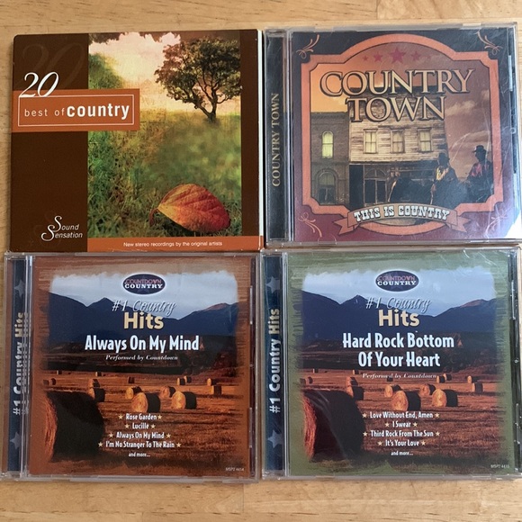 County Collection 4 CD set, best of country, #1 Hits Always on my mind, & more - Picture 2 of 16